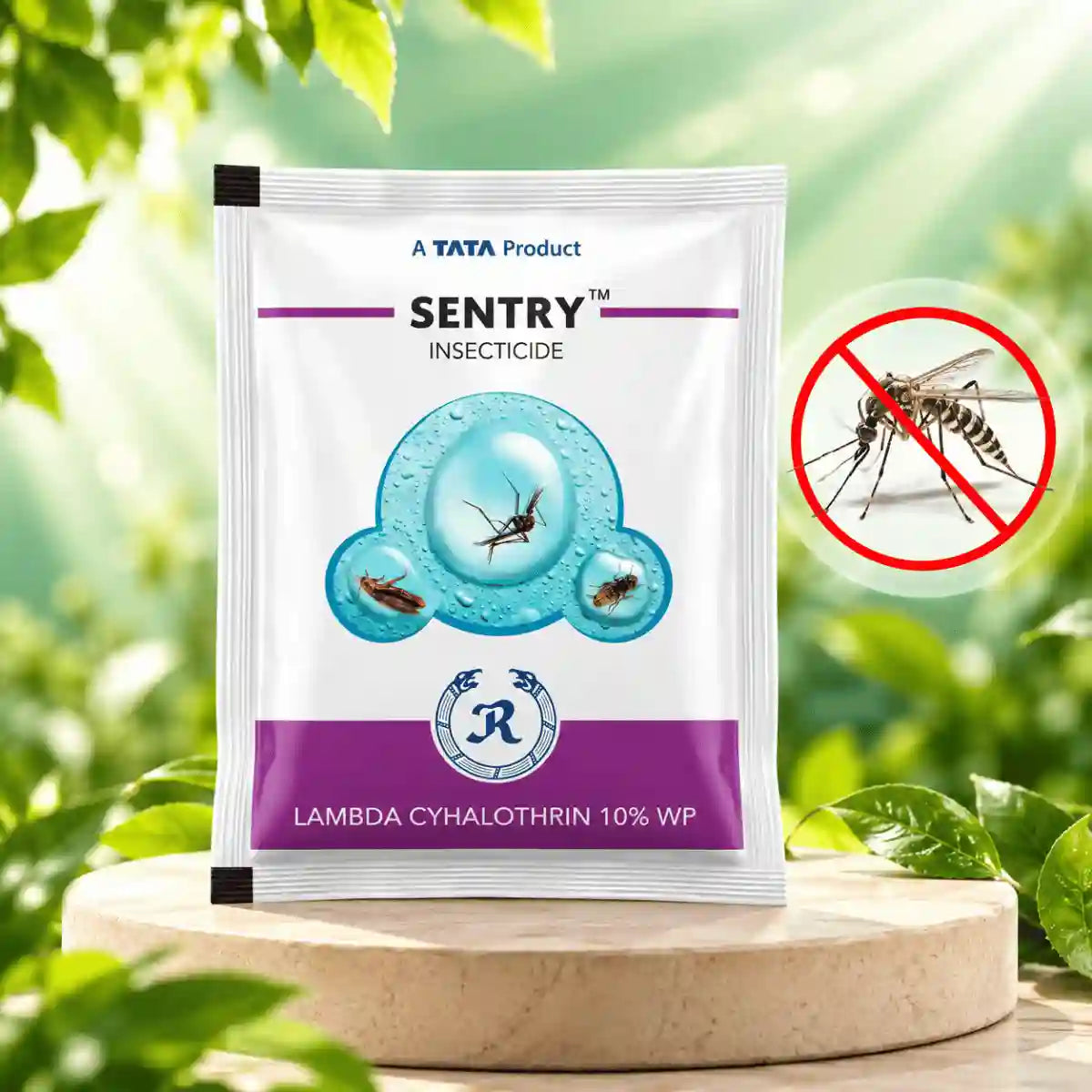 Tata Sentry Lambda Cyhalothrin 10% WP insecticide sachet