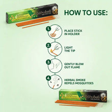 How to Use: Bahubali Herbal Incense Sticks