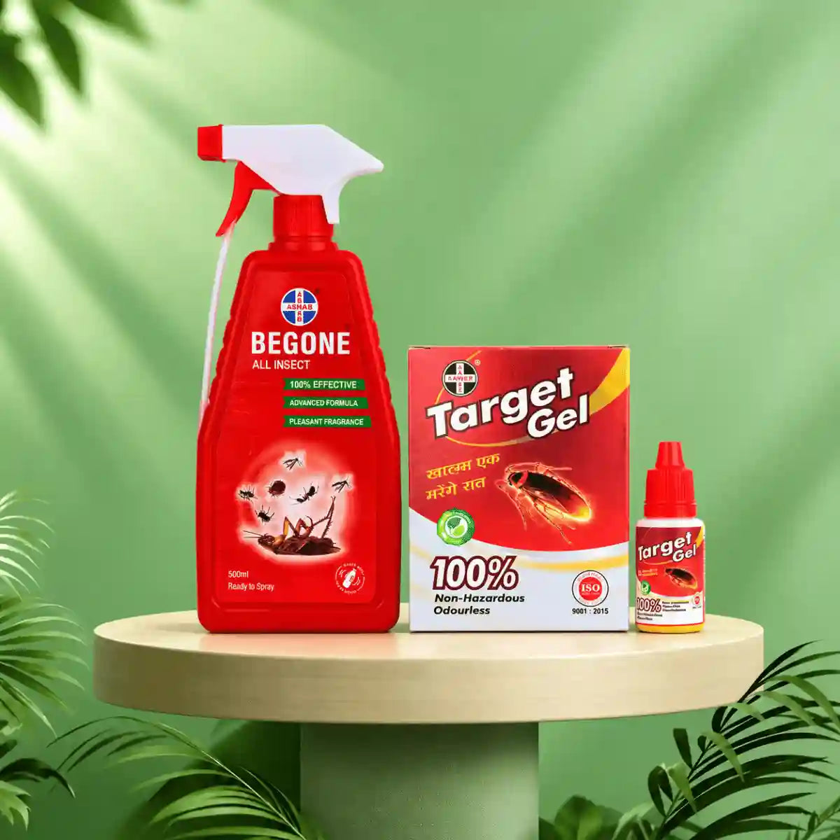 Begone Spray + Target Gel Combo