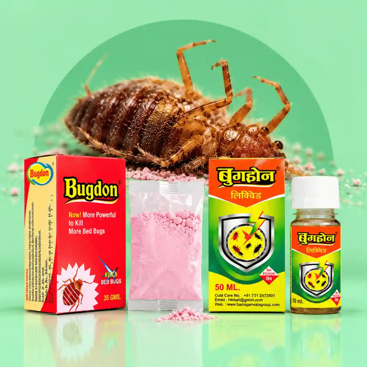 Bugdon Liquid 50ml + Target Bug Fighter Combo 
