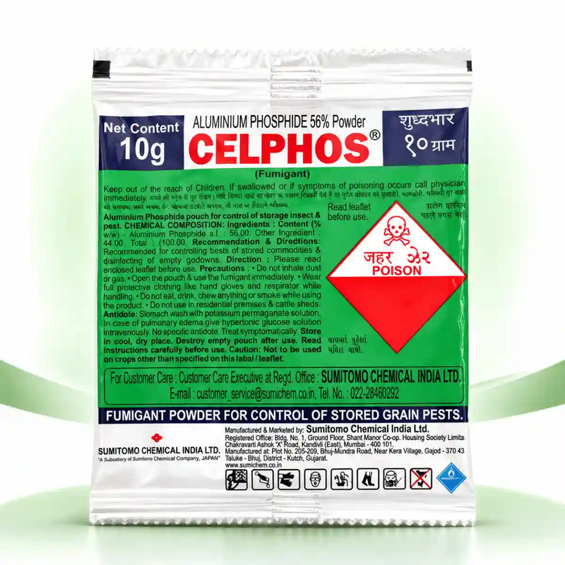 Celphos Aluminium Phosphide Fumigant Powder 10g