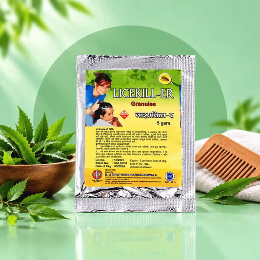 Licekill-ER Granules for Hair and Scalp Lice Treatment 