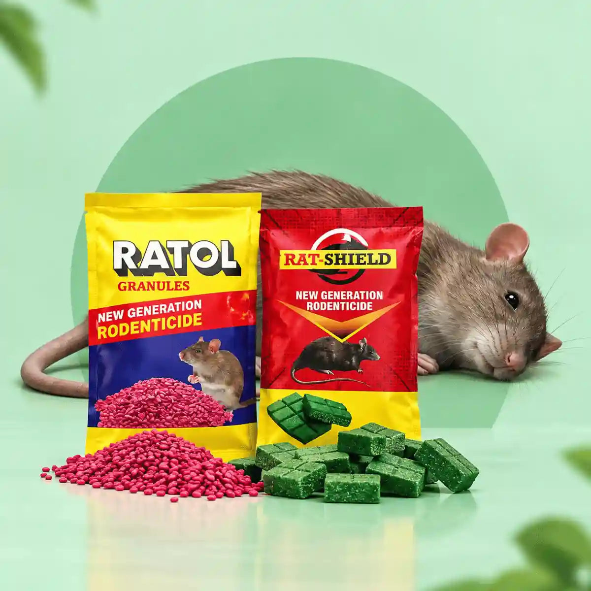 Ratol Shield 100g and Ratol Granules Combo