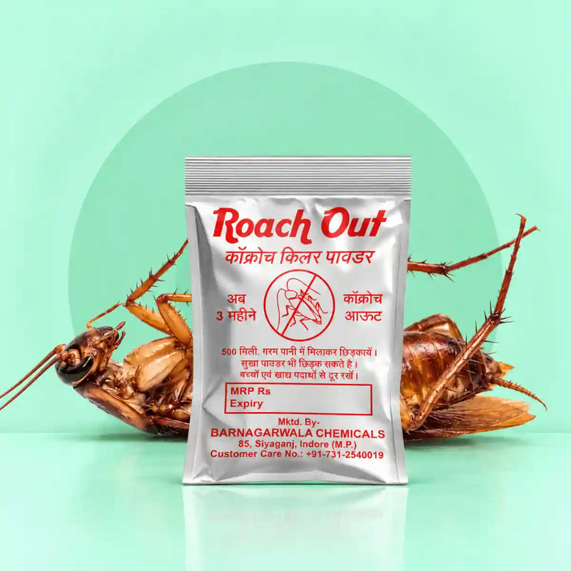 Roach Out Cockroach Killer Powder