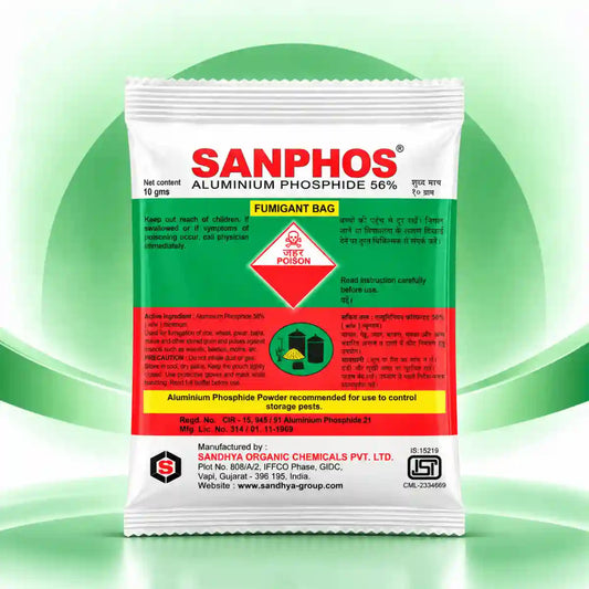 Sanphos Aluminium Phosphide Fumigant Powder 10g