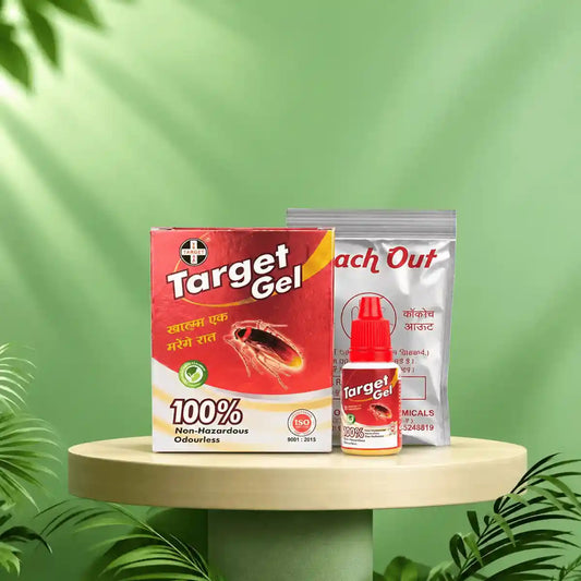 Target Gel and Roach Out Powder Cockroach Control Combo