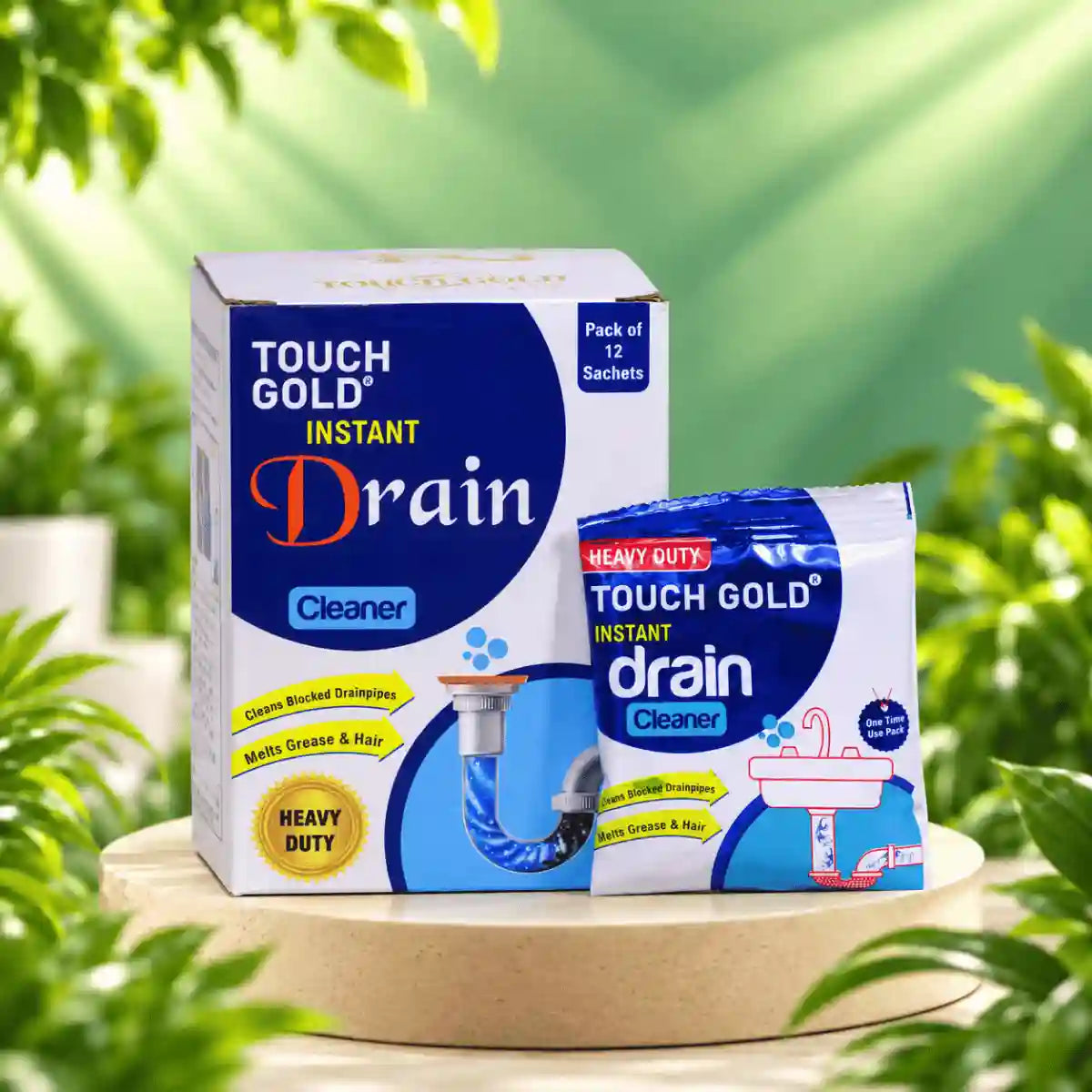 Tough Gold Drain Cleaner Powder