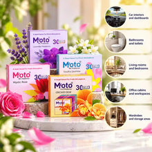 Moto Air Freshener 50g in Lavender Meadows, Soulful Jasmine, Mystic Rose and Orchid Dew