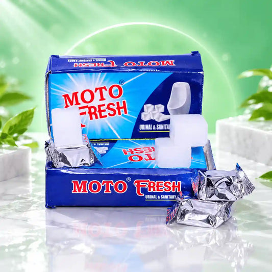 Moto Fresh White Urinal & Sanitary Cube 12 Pcs