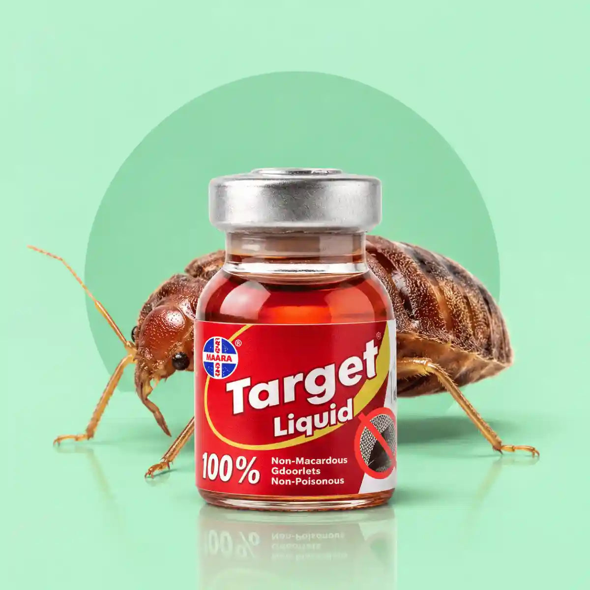 Target liquid 5ml bottle with bed bug