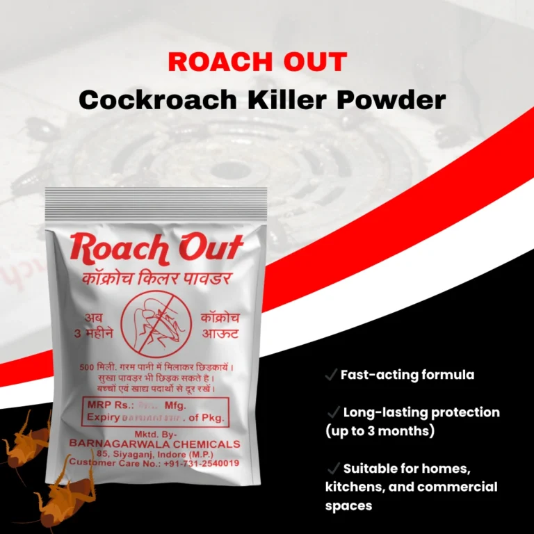 Roach-Out Roach Control Powder for Kitchen Bathroom and Cabinets