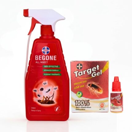 Begone insect spray target gel combo