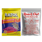 Ratol Granules and Roach Out Cockroach Killer Powder Combo Pack Pest Control Kit