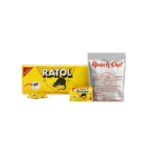 Ratol Cake 25g and Roach Out Cockroach Control Powder Combo Pack Pest Control Kit